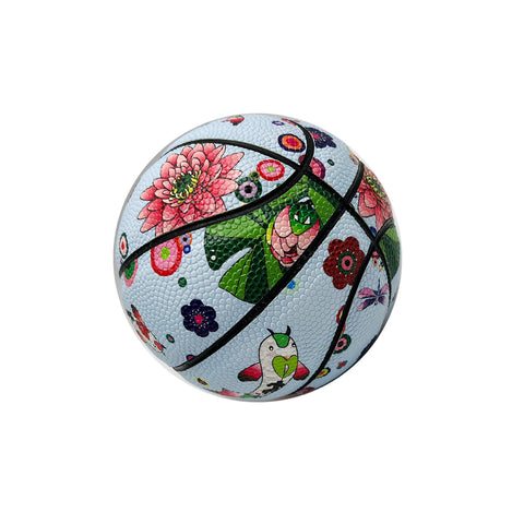 Sue Tsai Basketball Flower Bomb Limited Edition Art , 300 Pieces Worldwide