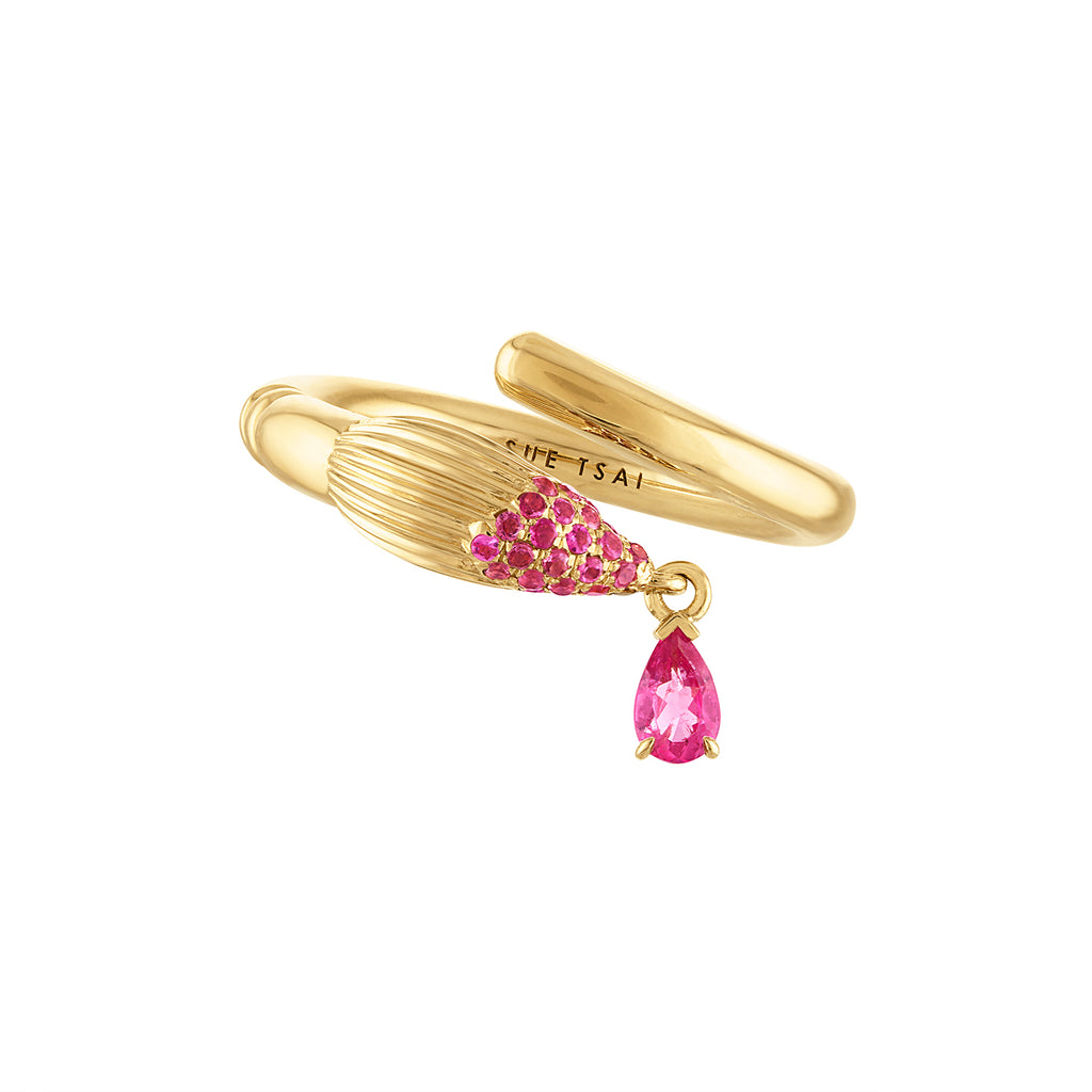 Paintbrush Ringer Dripping Paintbrush Ring – SUE TSAI STUDIOS