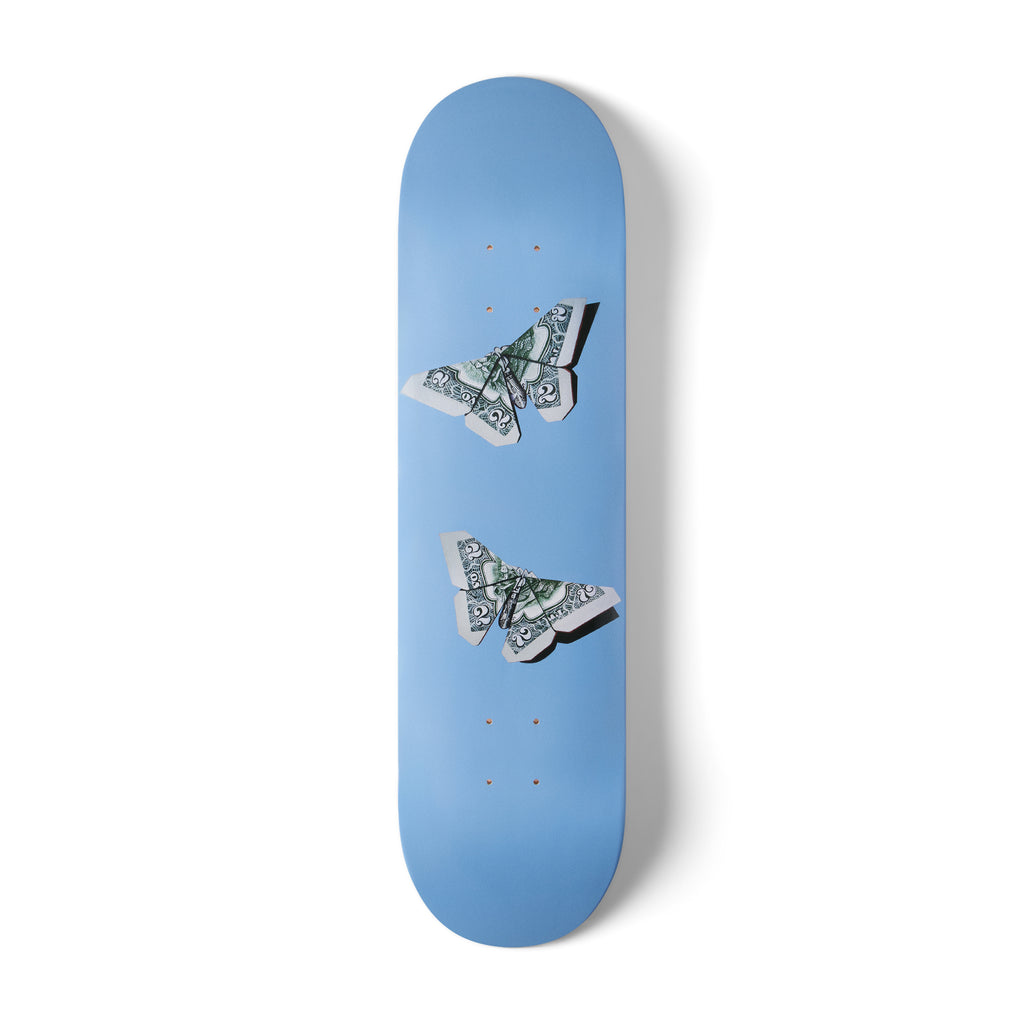 Moneyfly Skate Deck - Periwinkle