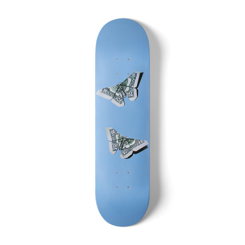 Moneyfly Skate Deck - Periwinkle