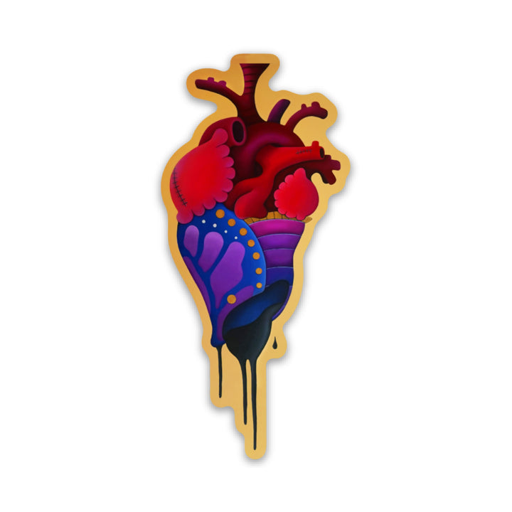 Heart Chrysalis - Sticker