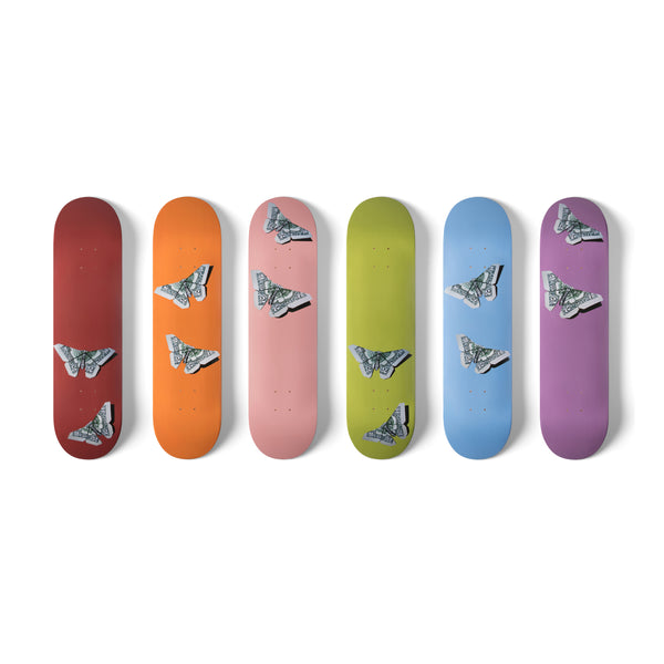Moneyfly Skate Deck - Full Set