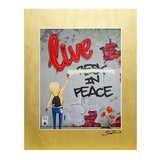 Live In Peace - Mini Print