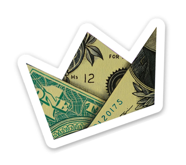 Money Crown - Sticker – SUE TSAI STUDIOS