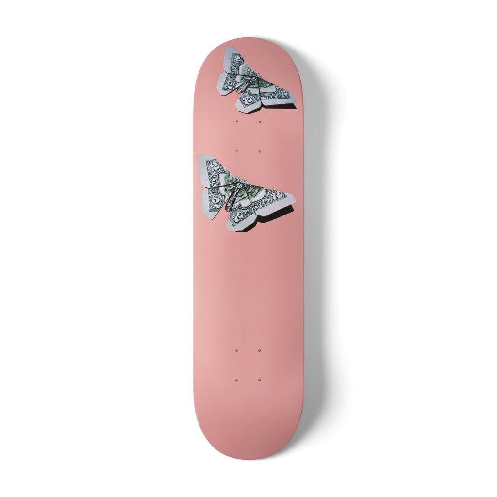 Moneyfly Skate Deck - Rose