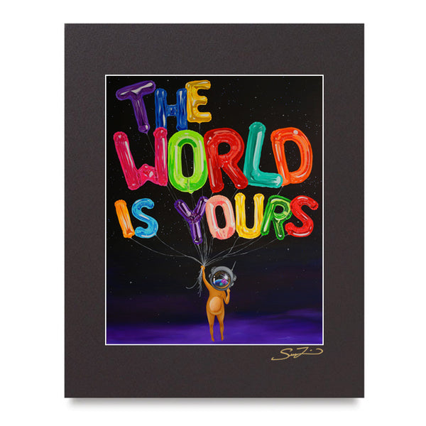 The World is Yours - Mini Print – SUE TSAI STUDIOS